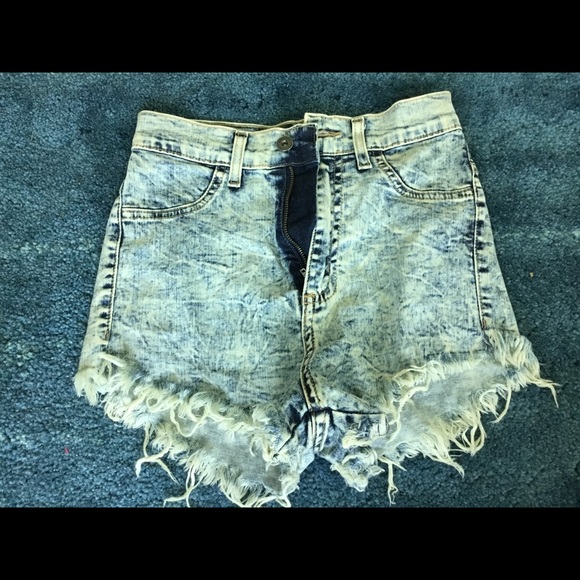 Super high rise booty shorts. Jegging material - Picture 1 of 2